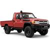 RMT MODELS Toyota Land Cruiser | Auto RC telecomandato 1:12 | 4WD Crawler Pickup | Controllo 2,4 GHz 100 m | Luce LED | Li-Ion 7,4 V 500 mAh 30 min | Set completo RTR Offroad (Rosso)