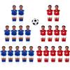 Pegciuho 22 Pezzi di Ricambio per Biliardino da Calcio, Biliardino con Palla, Giocatore di Calcio da Tavolo, Accessorio per Gioco di Calcio Balilla, Stile 1