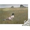 XCOFG Puzzles museo 1000 Pezzi Andrew Wyeth Rompicapo in Legno, Relax Puzzle Christina's World, Giochi Rompicapo, Puzzle opere d'arte famose nel mondo Per Giovani E Adulti Regali, Decorazioni Per La Casa