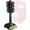 Generisch Semaforo per Bambini, Giocattolo per Bambini, con Luce e rumori, semaforo Come Modello di Luce Stop, indicatore di Sicurezza, Set da Gioco educativo di Compleanno