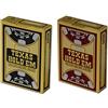 Copag Texas Holdem 2 Decks - Carte da gioco (1 rosso e 1 nero), 100% plastica