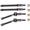 GPM 4140 Carbon Steel Front & Rear Drive Axles for Axial 1/30 SCX30 Ford Bronco AXI-2048 / Jeep Wrangler AXI-2261 / Chevrolet AXI-2260 Rock Crawler Upgrades