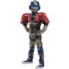 Disguise Orion Transformers One Costume, Official Transformers Animated Movie Optimus Muscle Costume for Kids, Child Size (10-12)