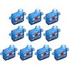 Dasertoe 10Pcs -S37D 3.7G Digital Servo Miniatura Servo per RC Aereo Trex 250 Elicottero Barca Auto