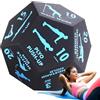 Generico Dadi Fitness Per Allenamento | Dadi Allenamento 12 Facce Per Esercizi | Attrezzatura Sportiva Per Donne E Uomini Squat Yoga Affondi Stretching Flessioni