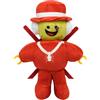 Generico Peluche Steal a Brainrot, Pupazzo Ruba un Brainrot, Peluche 67 Meme, PelucheSammy, Peluches Lucky Block, Regalo per Adulti e Fan (Guerriero Rosso)