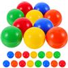 Gadpiparty 25Pcs Palline Della Lotteria Palline Della Lotteria Palline Bingo Palline Vuote In Plastica Palline Della Lotteria Apribili Palline Distributore Automatico Senza Numero