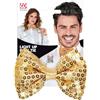 W WIDMANN MILANO Party Fashion - Papillon LED con paillettes, accessorio da festa luminoso per discoteca e carnevale