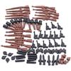 YLtremker 70 pezzi WW2 Kit di costruzione con armi militari, minifigure militari, soldati e armi in mattoncini da costruzione