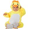 Funidelia | Costume da Pulcino per Bebè per Neonati Taglia 0-6 Mesi Animali, Gallina, Gallo, Pollo - Multicolore