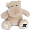 Doudou et Compagnie Histoire d'ours - Peluche Ippopotamo - Hip'Cool - Beige - 25 cm - Morbido e carino peluche per i Calins - Idea regalo di nascita e compleanno per ragazza e ragazzo - HIPPO - HO3093