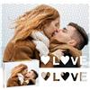 Easycosy Puzzle Personalizzato con Foto, Puzzle 520 Pezzi in Legno, Stampa in HD per Adulti Famiglie Immagine Personalizzata Testo Puzzle Regalo per Natale Compleanno(Orizzontale/Verticale)