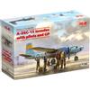 ICM ICM48288 1:48-A-26C-15 Invader w/Pilots & Ground Personale Kit Modello, Nero