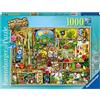 Ravensburger - Puzzle, Puzzle 1000 Pezzi, La Credenza del Giardiniere di Colin Thompson, Jigsaw Puzzle per Adulti- Stampa di Alta Qualità
