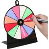 Genikeer Ruota Della | Ruota da Gioco Cancellabile con 12 Spicchi - Tavola Per Roulette Gioco Doodle E Strumento Per Eventi Aziendali Carnevali E Serate Familiari