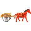 Generico Cavallo Elettrico In Miniatura - Modello Di Carrozza Retrò, Decorazione Per Ufficio, Carrozza In Miniatura, Giocattolo Vintage Con Funzione Di Movimento | Carozza Per Casa, Scuola, Asilo, Collez