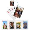 XGSiNuoBao Carte da gioco personalizzate con 16 foto, Carte da gioco standard di immagine personalizzate, carte divertenti per giochi di festa, Regali per compleanno San Valentino, Natale (Immagini)