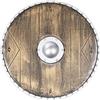 Funidelia | Scudo di vikingo Guerriero di 40 cm per Donna e Uomo Nordico, Valchiria, Barbarian, Vikings - Marroni, Accessorio per Costume