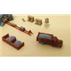 Outland Models Train Railway Ore Mining Accessori: Carrello Camion Shanty.. N Gauge