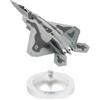 Luwecf Modello di Aereo da Caccia 1/100 pressofuso, Modello di Collezione, Modello di Aereo da Attacco, Modello di Aereo per libreria da Bar, Ufficio,