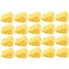 BESPORTBLE 60 Pezzi Mini Formaggio Finto Modelli Alimentari Artificiali Modelli Dessert in Miniatura Decorazioni Per Feste A Tema Formaggio Finta Per Il Cibo Per Alimenti Per Il Cibo