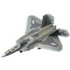 F Fityle 1/72 Fighter Model Kit Aircraft Ornament Fai da Te Adulti Regali Aereo Building Blocks Aereo Giocattolo per Mobile TV Scaffale Soggiorno, F22