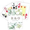 Wanapix | Carte da Gioco Personalizzate | Francese | Gioco di Carte con la tua Foto su un Lato | Set di 55 Carte con Quadri, Fiori, Cuori e Picche | Fiori