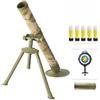 ZZPXMY Mortar Launcher Playset per 6 - 12 anni, Soft Foam Rocket Kids Play Set con 5 conchiglie in schiuma di sicurezza per ragazzi e ragazze (cinque ciotole gialle)