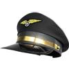 Generico Pilot Hat Aduld | Airplane Cap Costume - Aereo Airplane Cappello Airline Accessori Pilota Accessori Di Costumi Pilota Per Il Costume Di Accessorio