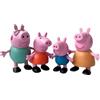 Comansi Set Collezione Peppa Pig - 4 Figure: Peppa, George, Mamma e Papa