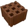 Feldherr Mattonella Spugna pretagliata Compatibile con Carcassonne - ad Incastro, Amount:12 PCS.