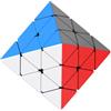 EMASDGEY Rotante Ottaedro Speed Cube Stickerless 3x3 FTO Puzzle Cubo Magico per Rompicapo Ridurre Giocattolo Speed Cube Puzzle