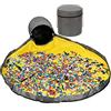 Suprcrne Borsa Per Giocattoli, Borsa Grande per Bambini Organizer Portatile per Tappetino da Gioco Borsa con Coulisse per Pulizia Rapida Contenitore per Giocattoli per Bambini Borsa da Viaggio (1.5M)