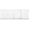 Safetots Cancelletto di Sicurezza con Parte Superiore Incurvata, 225cm - 234cm, Bianco Opaco, Montaggio a Pressione, Cancelletto per Bambini per Porte, Corridoi e Spazi Stretti, Barriera di Sicurezza
