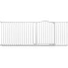 Safetots Cancelletto di Sicurezza con Parte Superiore Incurvata, 198cm - 207cm, Bianco Opaco, Montaggio a Pressione, Cancelletto per Bambini per Porte, Corridoi e Spazi Stretti, Barriera di Sicurezza