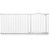 Safetots Cancelletto di Sicurezza con Parte Superiore Incurvata, 171cm - 180cm, Bianco Opaco, Montaggio a Pressione, Cancelletto per Bambini per Porte, Corridoi e Spazi Stretti, Barriera di Sicurezza