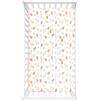 Odot Lenzuolo con angoli Lenzuola Carrozzina Neonato, Fiori Motivo Bambino Cotone Coprimaterasso, Lenzuola per Culla Babybay (Fiore,80x160 cm)