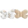 Medi Partners Cuscino per la testa per bambini, 100% Cotone/Minky cuscino cervicale per auto passeggino viaggi sonno collo