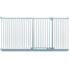 Safetots Cancelletto di Sicurezza Elite Extra Alto, 234cm - 243cm, Grigio Opaco, Extra Alto con 96.8cm di Altezza, Cancelletto di Sicurezza a Pressione per Scale, Barriera di Sicurezza