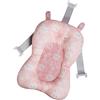 Shanrya Cuscino da Bagnetto per Neonati Cuscino da Bagno per Neonati Rete Traspirante Multifunzionale Regolabile Antiscivolo Casa per Neonati (Rosa)