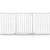 Safetots Cancelletto di Sicurezza Elite, 188cm - 197cm, Bianco Opaco, Cancelletto di Sicurezza a Pressione per Scale, Cancelletto per Bambini per Porte, Barriera di Sicurezza, Installazione Facile