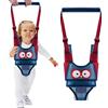 doepeBAE Camminare Assistente Per Bambini, Cintura Bimbo Bretelle di Sicurezza per Bambino Sostegno Portatile, per Aiutarlo a Camminare Cintura Protettiva (Traspirante, blu)