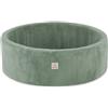 MISIOO Piscina per bambini, in schiuma rotonda, senza palline, 90 x 30 cm, ideale per bambini a partire da 1 anno