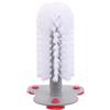 KOMBIUDA Spazzola e Ventosa ABS per Pulizia Guscio Tartarughe con Setole Morbide per Pulizia Versatile di Guscio e Schiena Tartarughe Piccole