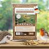 Koi- und Bonsaipark Herdecke Koi Herdeck, larve di mosca da soldato essiccate da 5 kg, Black Soldier Fly - come vermi di farina, ricco di proteine e sostanze nutritive, cibo naturale per uccelli, pesci, roditori e rettili