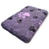 Topmast Fat Bedding Veterinary Bed - Big Paw Lilac- 150 x 100 cm Tappeto Animale Cucciolo Cane Allevatore UK Made lavabile
