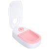 Dpofirs Mangiatoia Automatica per Gatti con Impacco di Ghiaccio, Mangiatoia per Animali Domestici per Cani di Piccola Taglia, Dispenser di Cibo Secco o Umido per Gatti, Mangiatoia