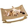 Kixolazr Lettino Per Gatti - Sedia Da Spiaggia Per Gatti - Dondolino Rinfrescante Per Cuccioli Divano Relax Giochi Casa Interno Esterno Balcone Appartamento Giardino Salotto Home Giorni Caldi