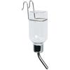 DAGLLGEW Bottiglia d'acqua per criceti, bottiglia d'acqua per cincillà sospesa da 180 ml, criceto in plastica sicura, dispenser automatico per abbeveratoio per animali domestici Dispenser per cincillà