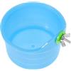 COLLBATH Pappagalli Box Bagnetto per Uccelli Resistente Accessorio per Adatta per Pappagalli e Design Sicuro e Riutilizzabile per Bagni